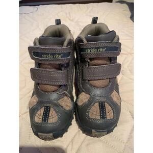 Stride Rite Boys' Outdoor Boots Brown Size Toddler